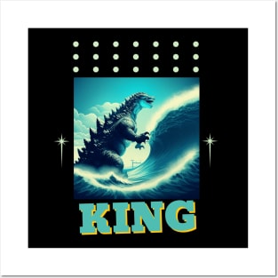 King of monster,The great monster of world Posters and Art